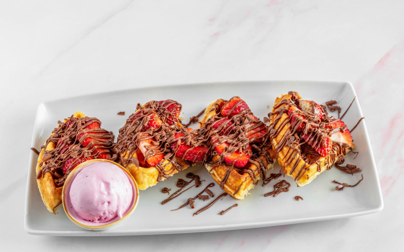 Strawberry Passion Waffle