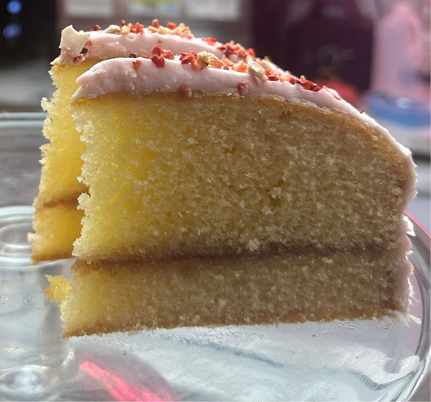 Strawberry & White Chocolate Cake