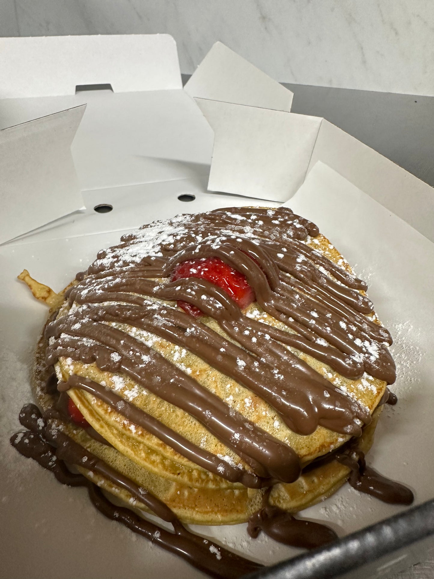 Nutella loving Pancake Stack