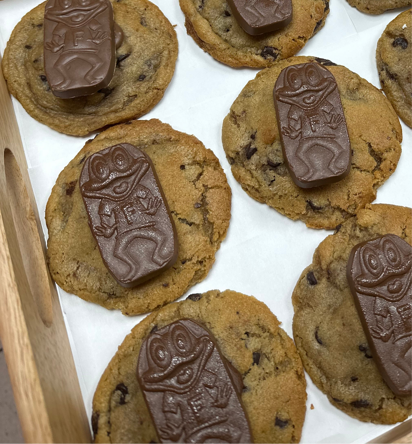 Caramel Fredo Stuffed Cookie