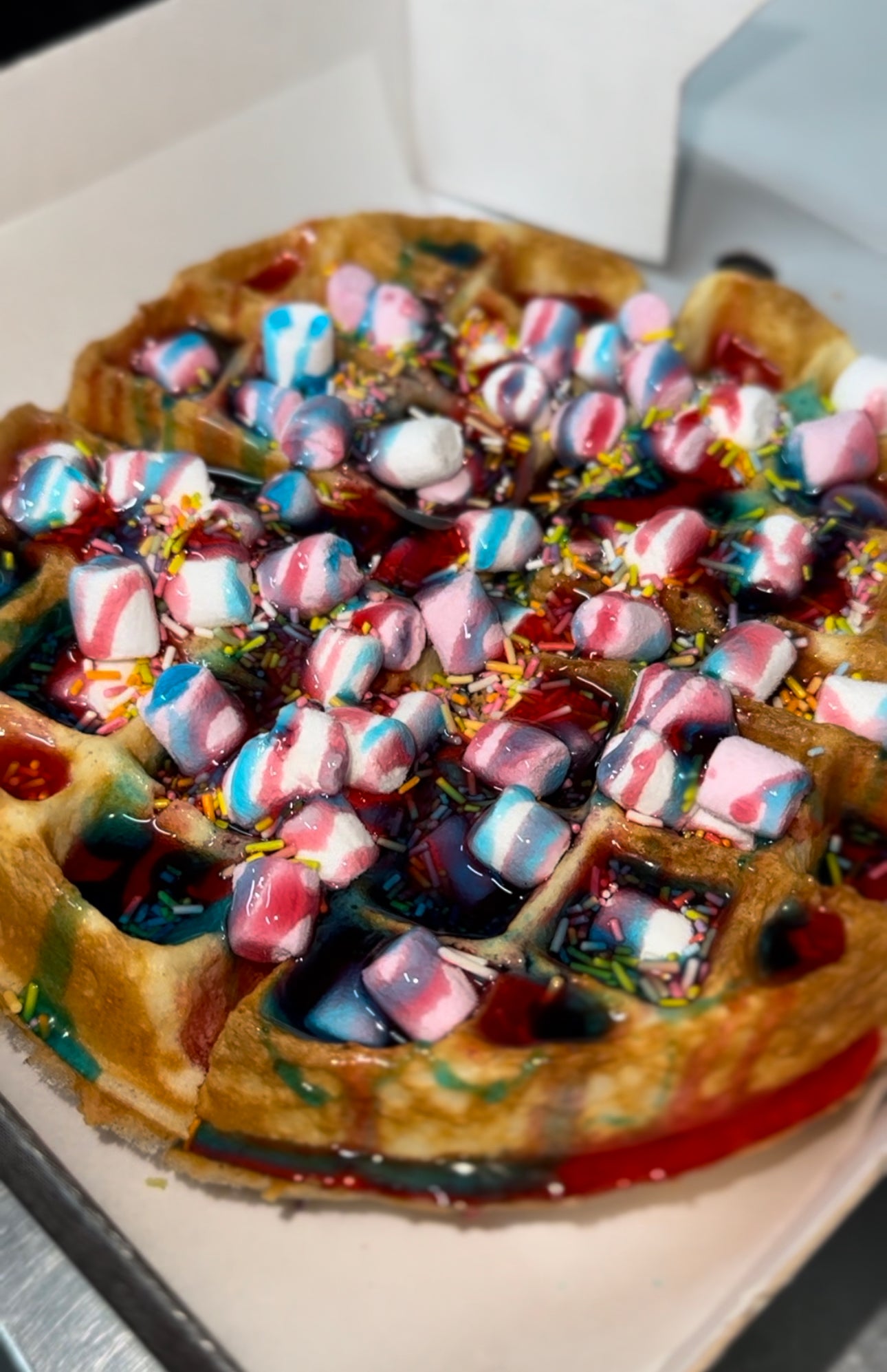 Unicorn Island Waffle