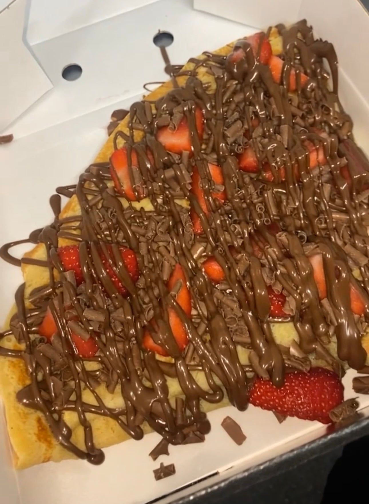 Strawberry Classic Crepe