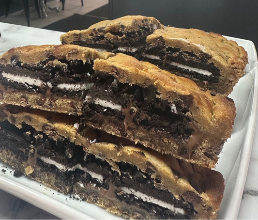 Oreo cookie pie