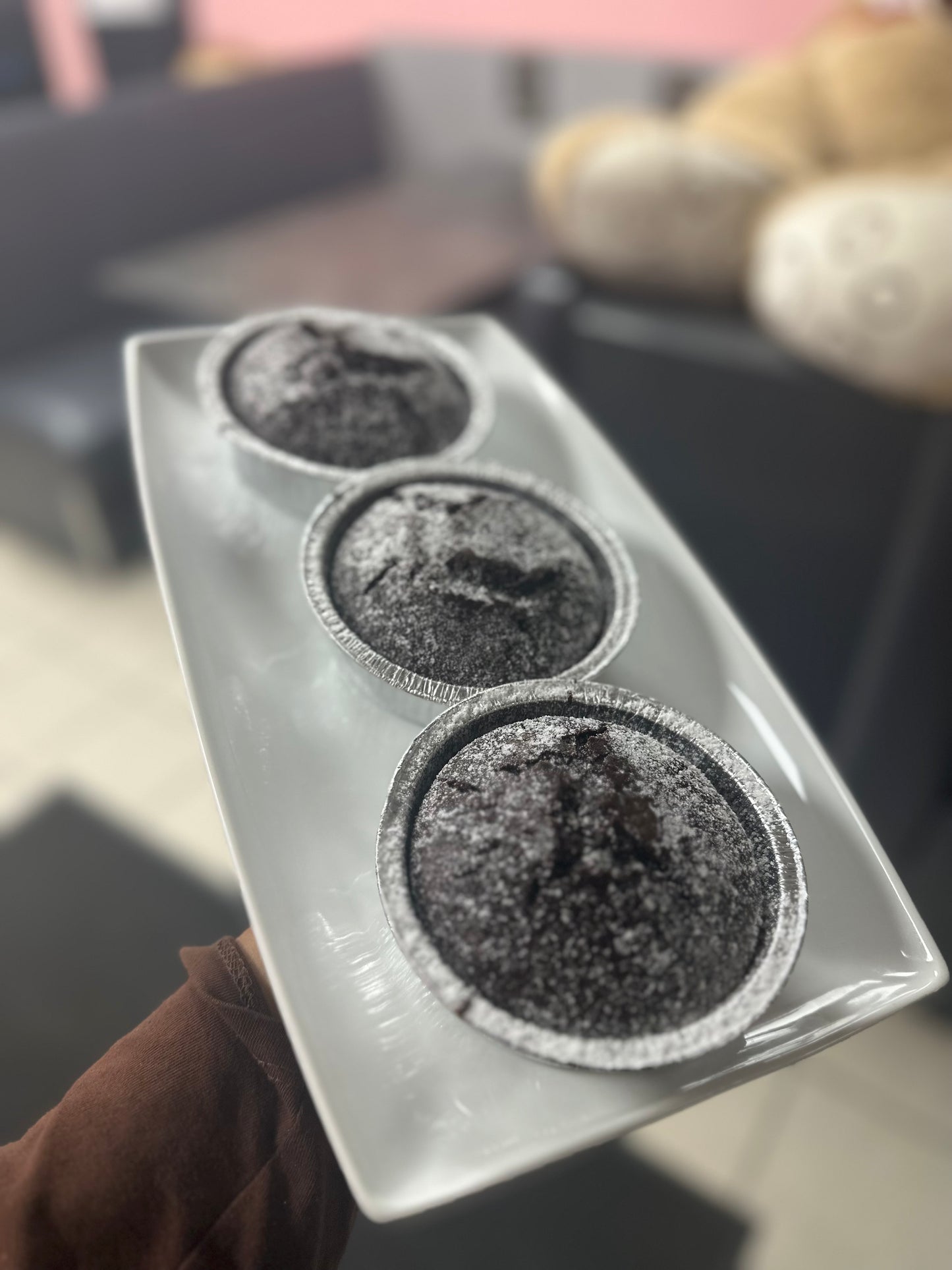 Gooey Belgium Chocolate Pudding