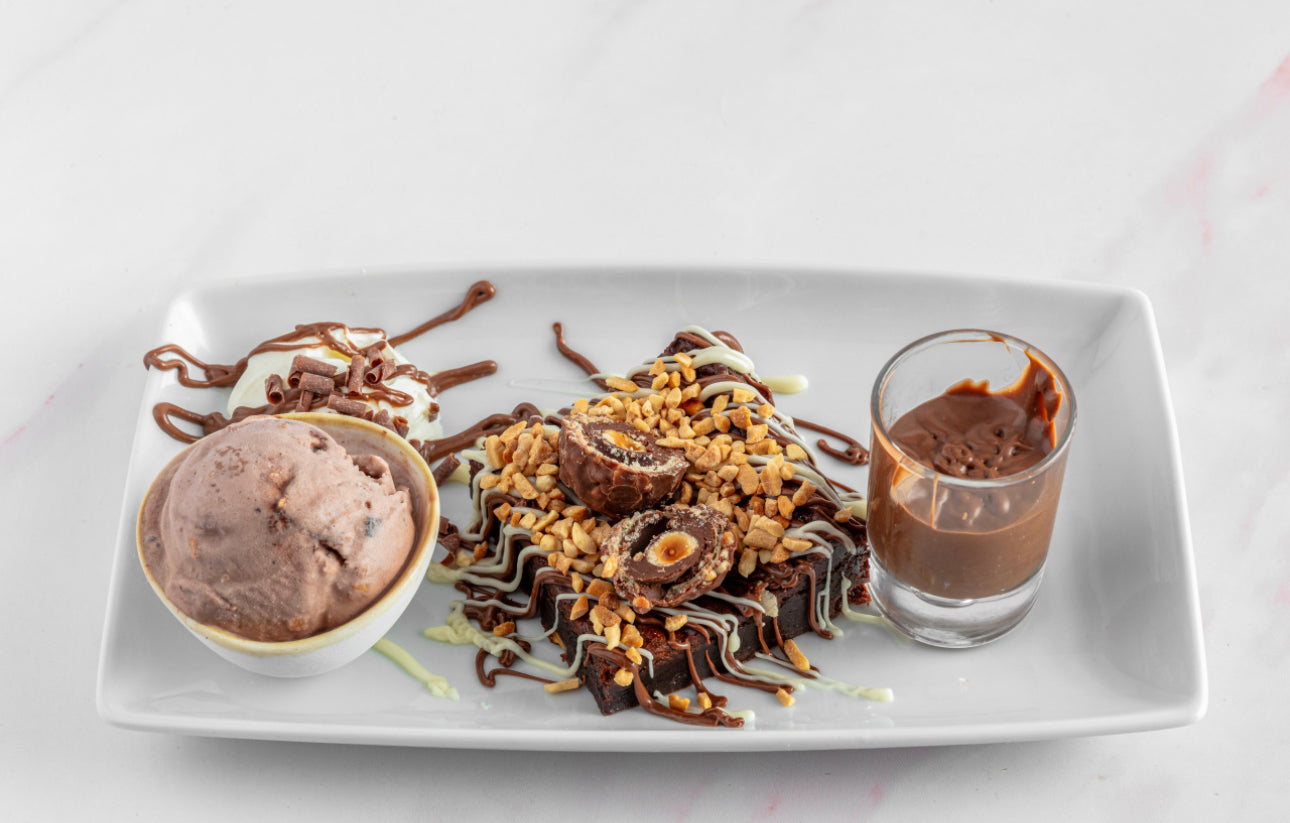 Go Nuts brownie